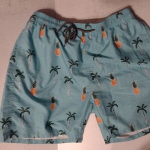 Pineapple Swim Trunks, Large